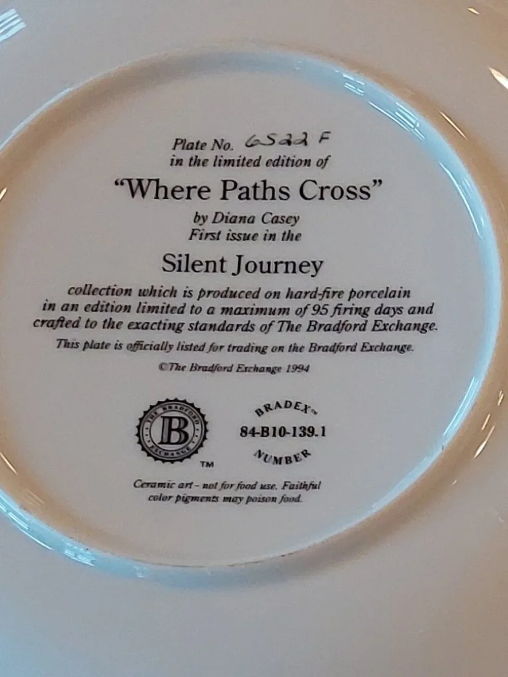 5 Bradford Exchange Limited Edition Native American theme Collectable Plates